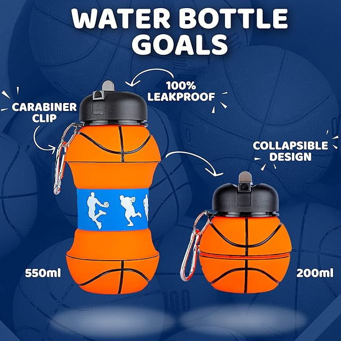 Sports Expandable Silicone Sippers - 550ml