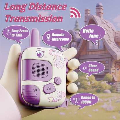 Smart Walkie Talkie - 2pcs | 1000ft Range