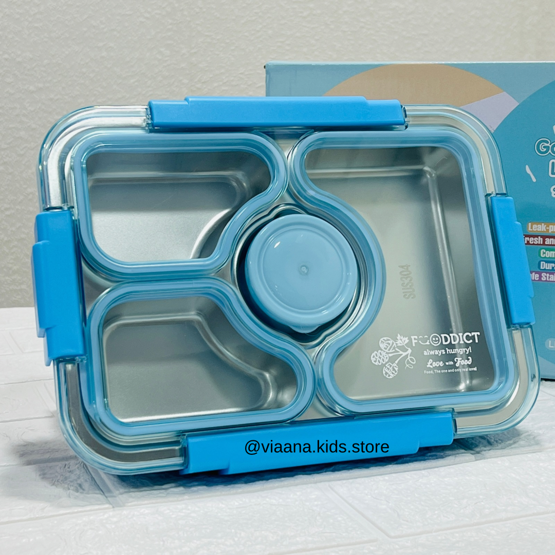 Transfer Proof - 4 Compartments Lunchbox | 1020ml