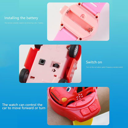 Remote Controlled Wristwatch Toy - Racing Car for Kids