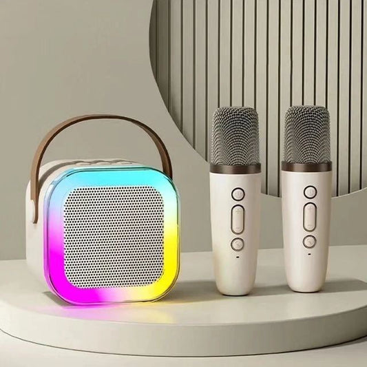Double Mike Karaoke - Unique | LED Lights | Better Speaker