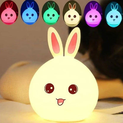 Rabbit Face - Cute Silicone Lamp