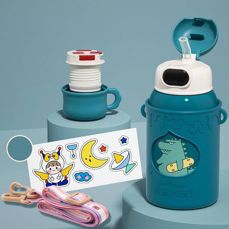 Smart Silicone Sleeve Straw Insulated Sipper/Flask | 500ml | SUS316