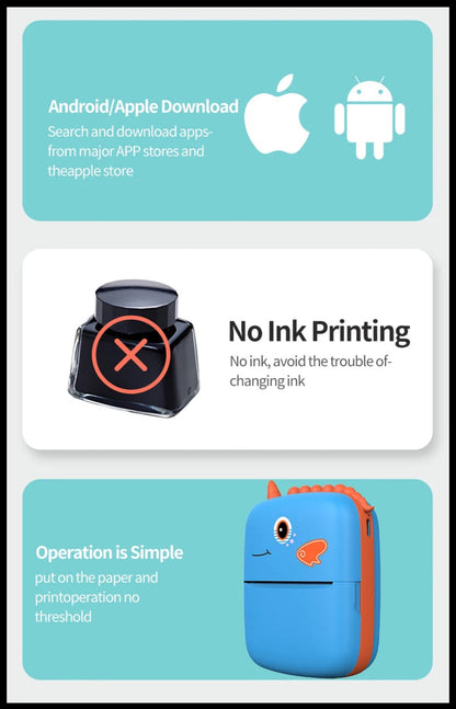 Instant Pocket Printer - Fun, Learn and Make Memories 🖨️