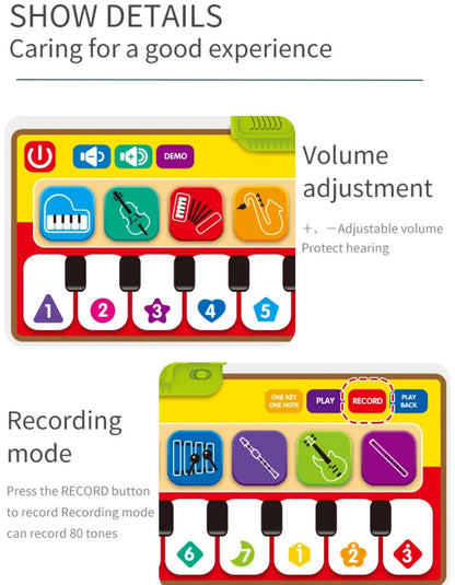 Piano Music Mat - Intelligent Music Toys