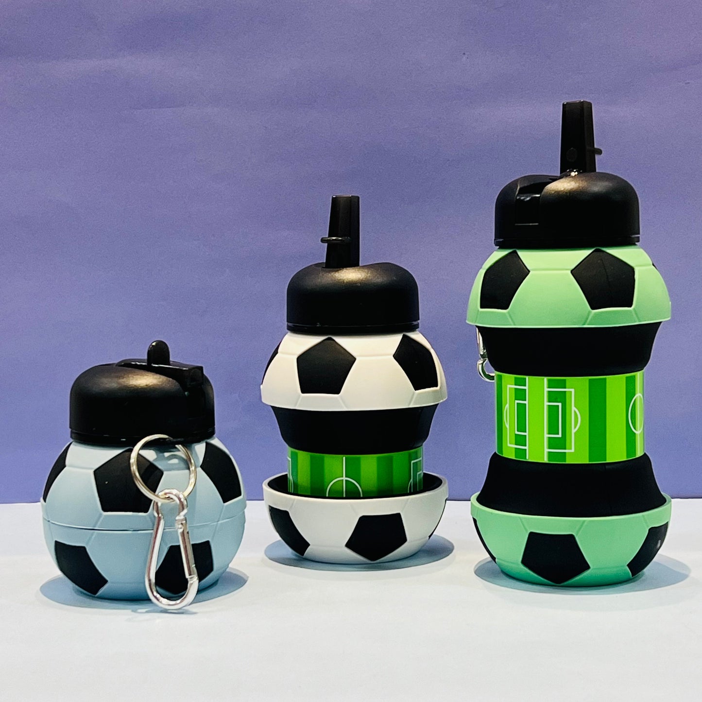 Sports Expandable Silicone Sippers - 550ml