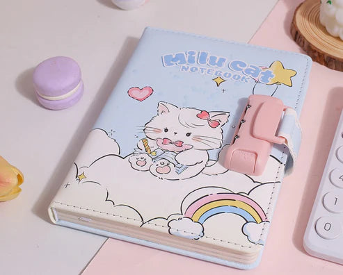 Cat Series - Premium Diary with Passcode