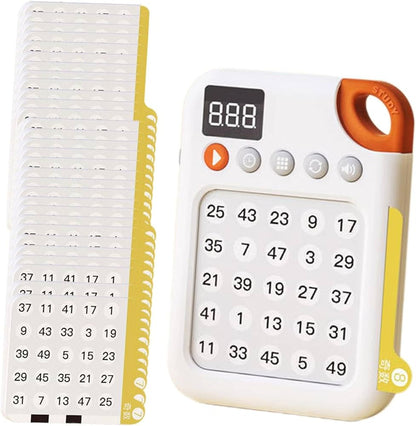 Schulte Focus Training Machine - 80+ Cards