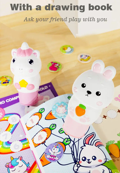 Magic Stamper- 100 Reusable Stickers