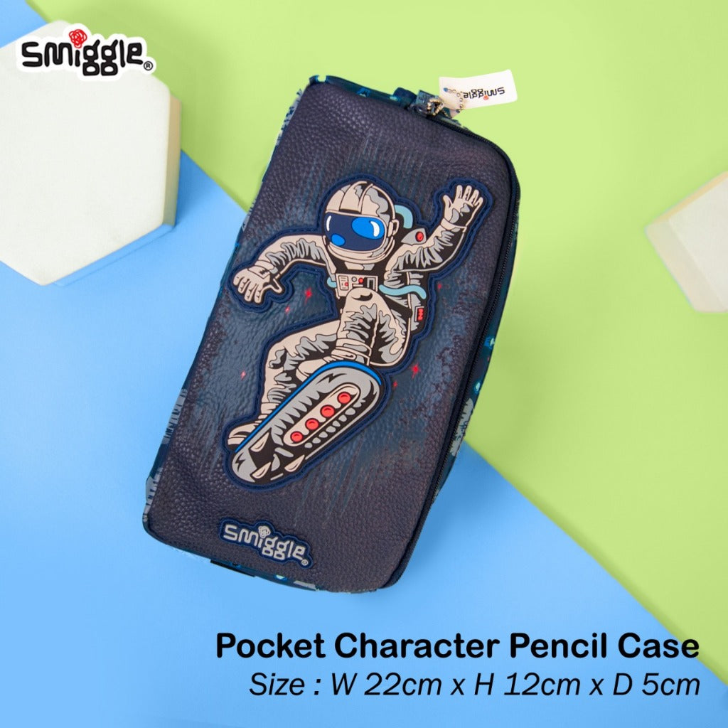 Smiggle - Limitless Pocket Character Pencil Case