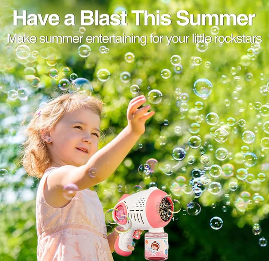 Bubble Gun - 5000+ Bubbles in a Minute