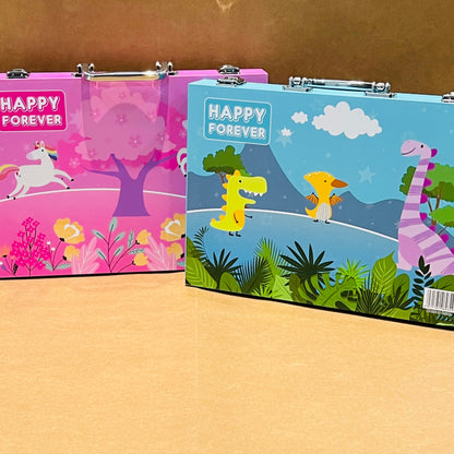 128pcs Big Coloring Trunk