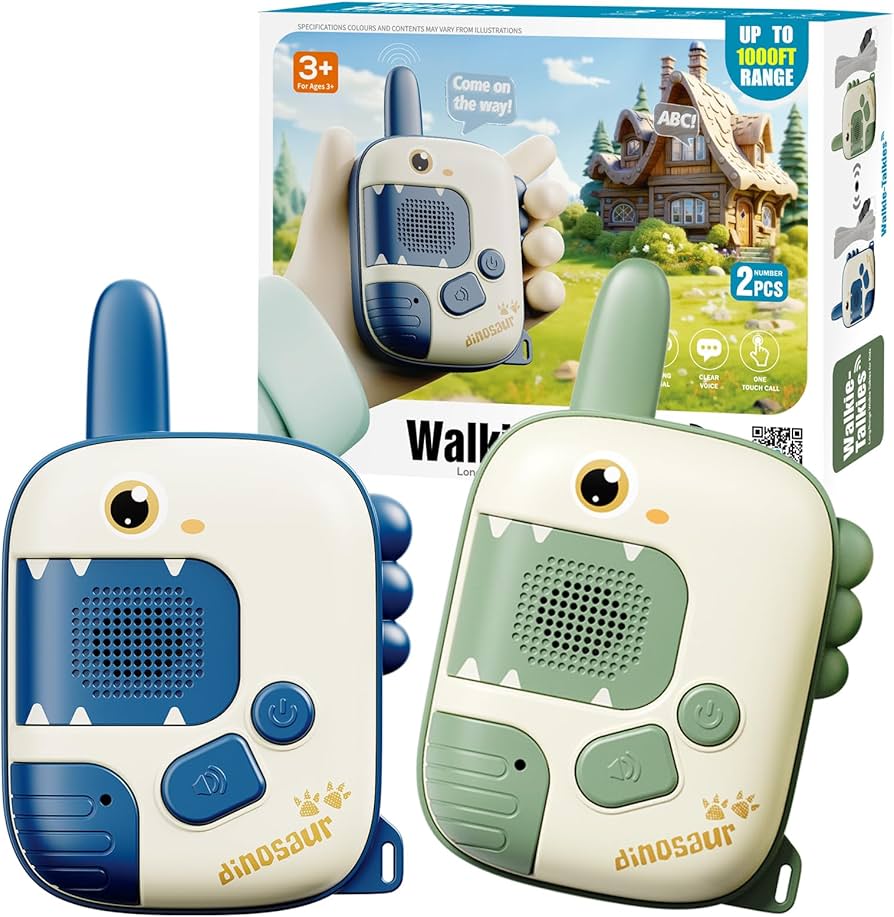 Smart Walkie Talkie - 2pcs | 1000ft Range