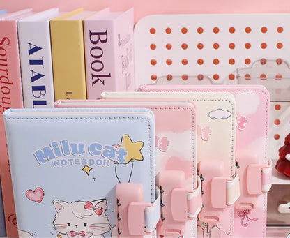 Cat Series - Premium Diary with Passcode