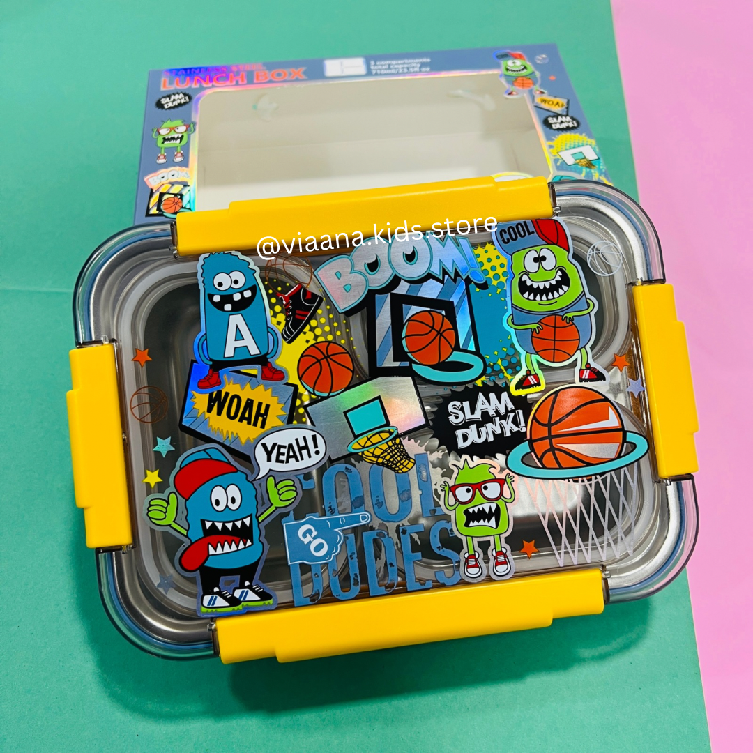 100% Spill Proof | Premium Vest Lunchbox - 710ml