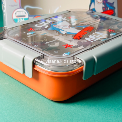 100% Spill Proof | Premium Vest Lunchbox - 710ml