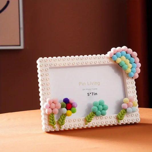 Rainbow - Building Block Photo Frame | 4x6”