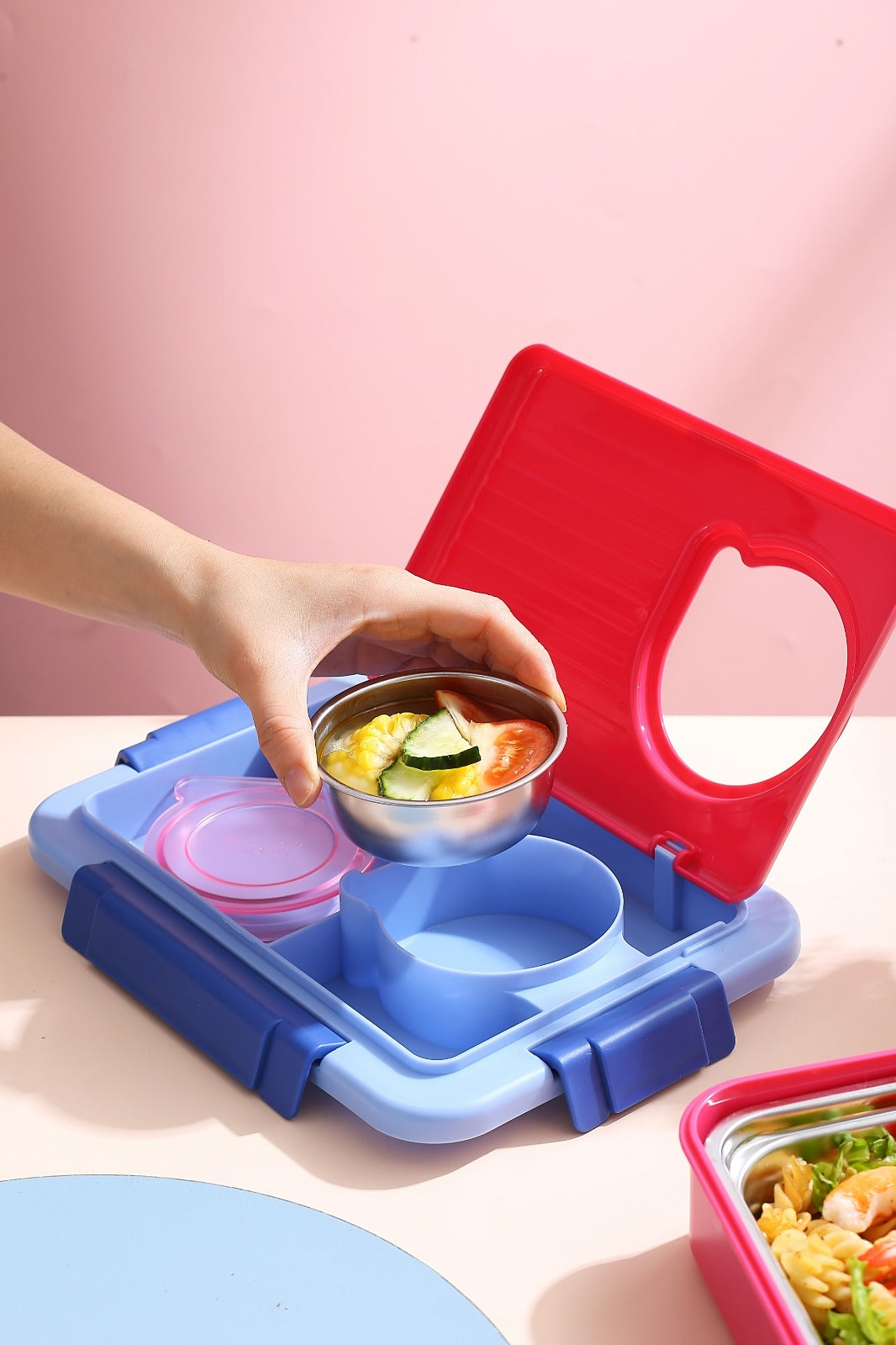 7 Compartments Bubby Dubby Lunchbox (For Teenagers/Adults)