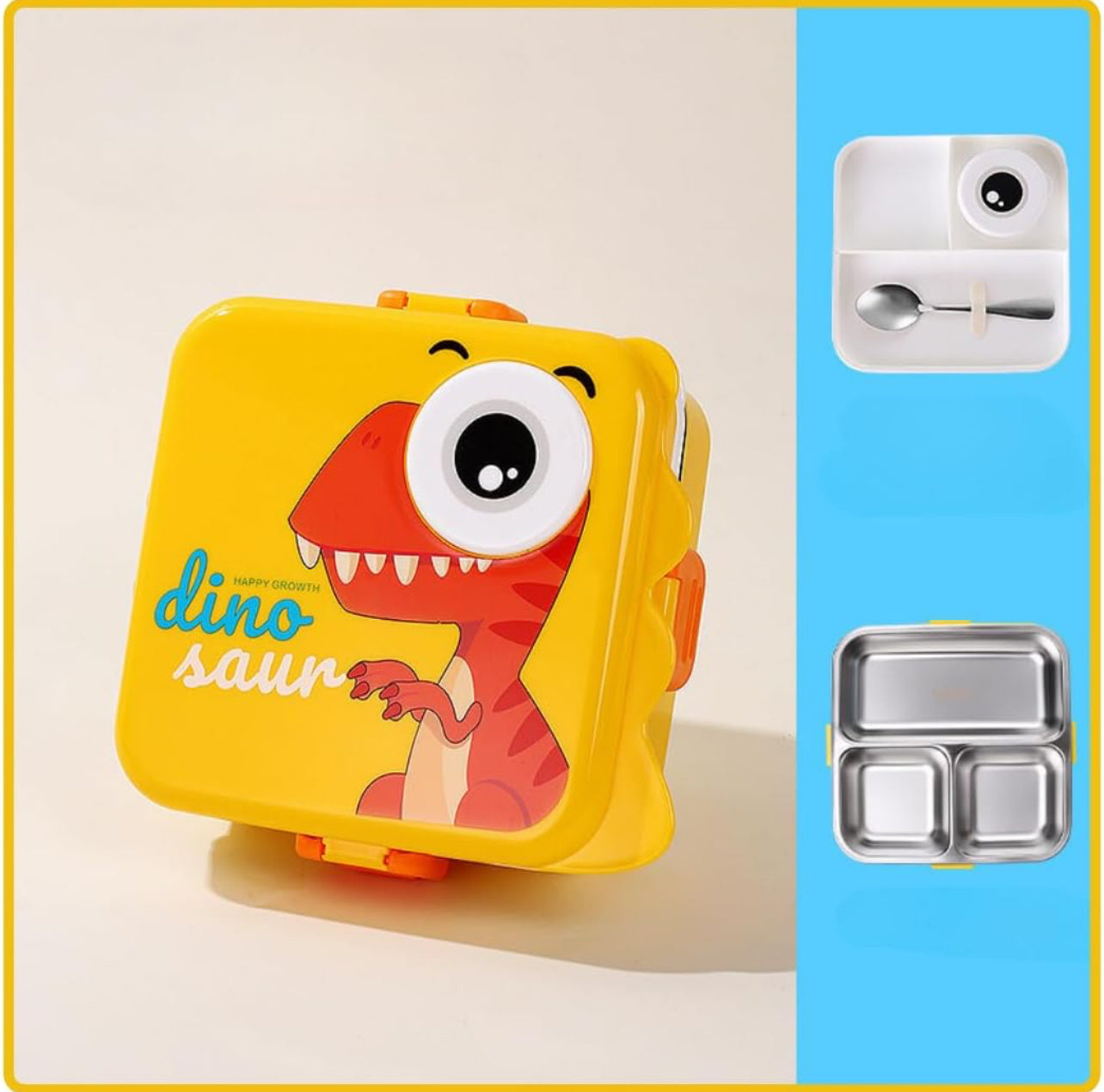Cartoon Bento Box - Stainless Steel