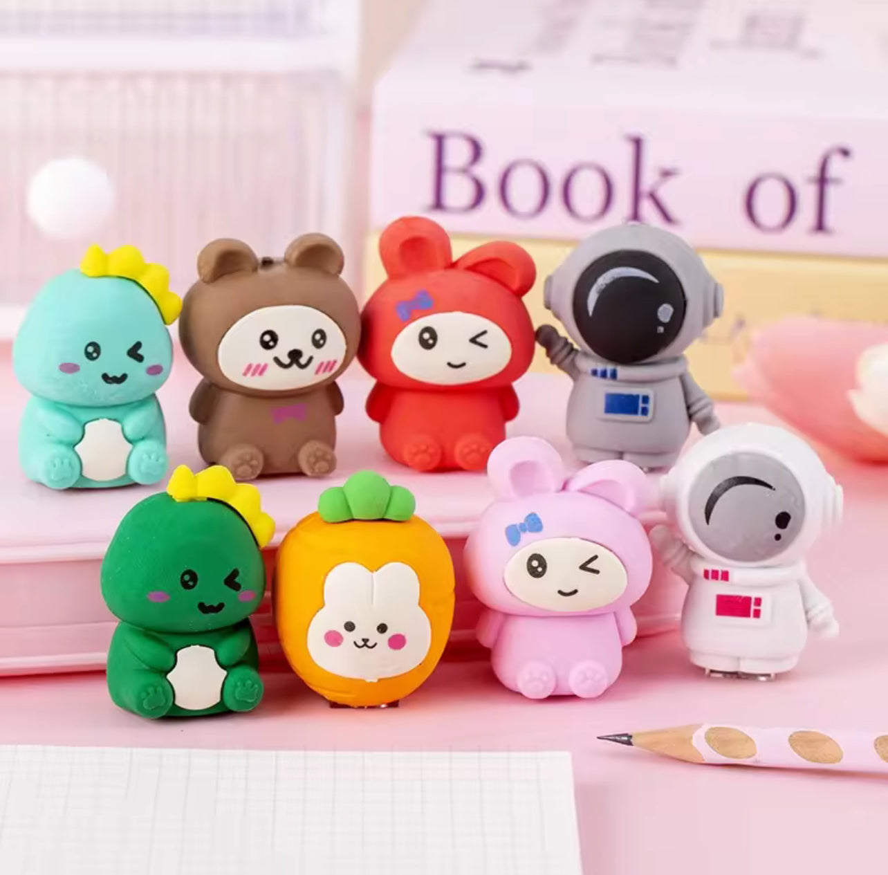2 in 1 Eraser and Sharpener - Excellent Baby