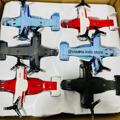 Military Airplane - Metal MV-22 Osprey Transport