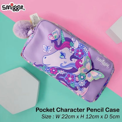 Smiggle - Limitless Pocket Character Pencil Case