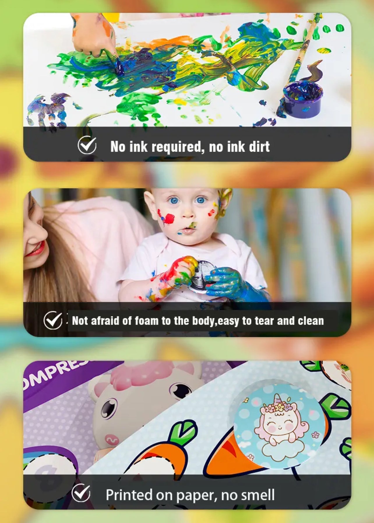 Magic Stamper- 100 Reusable Stickers
