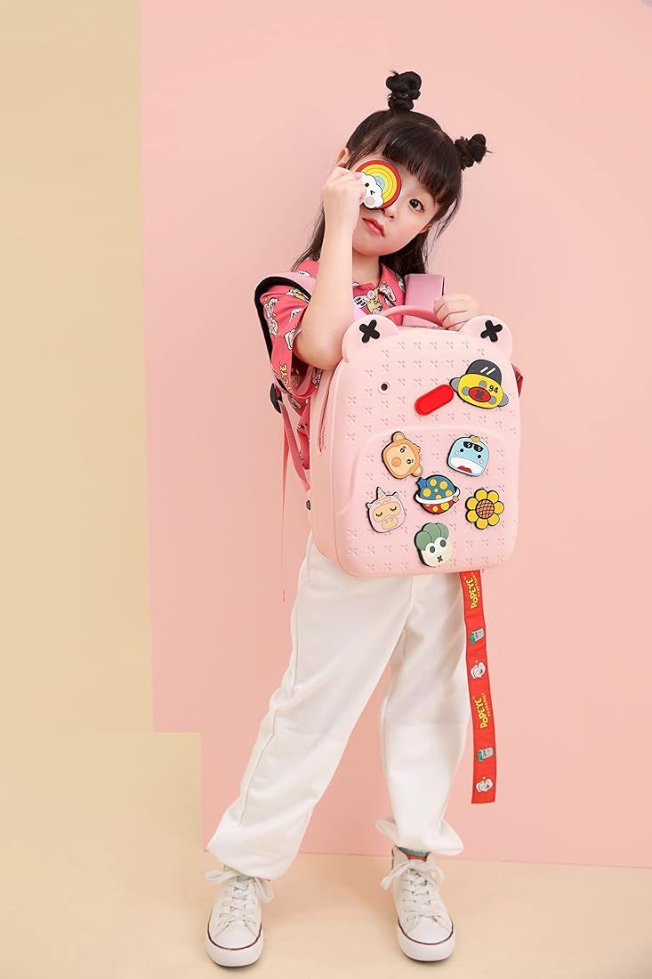 Crocs Style Silicone Backpack with DIY Jibbitz
