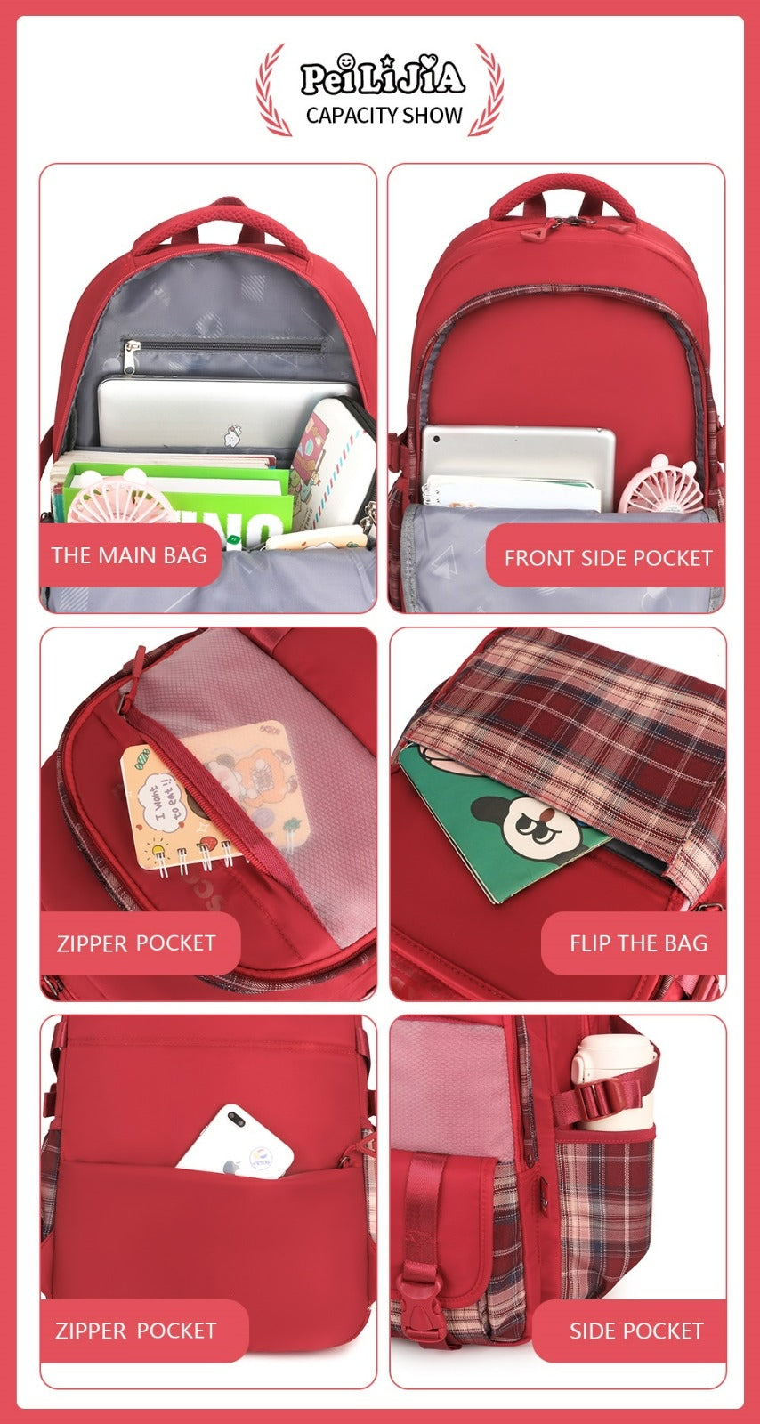 Scotia Luxury School Bags - 18”