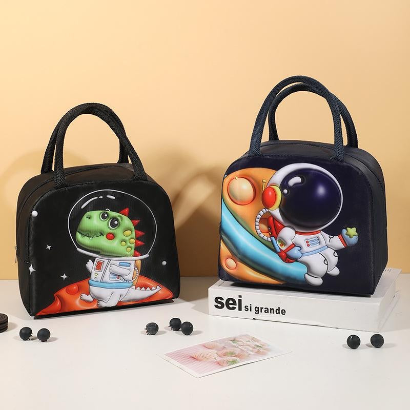 Embossed Style Cute Lunchbags