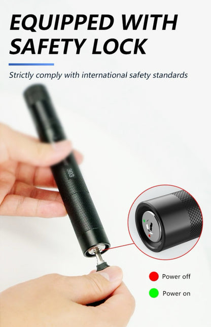 Green Laser Pointer Adjustable Focus Laser Light with Star Head