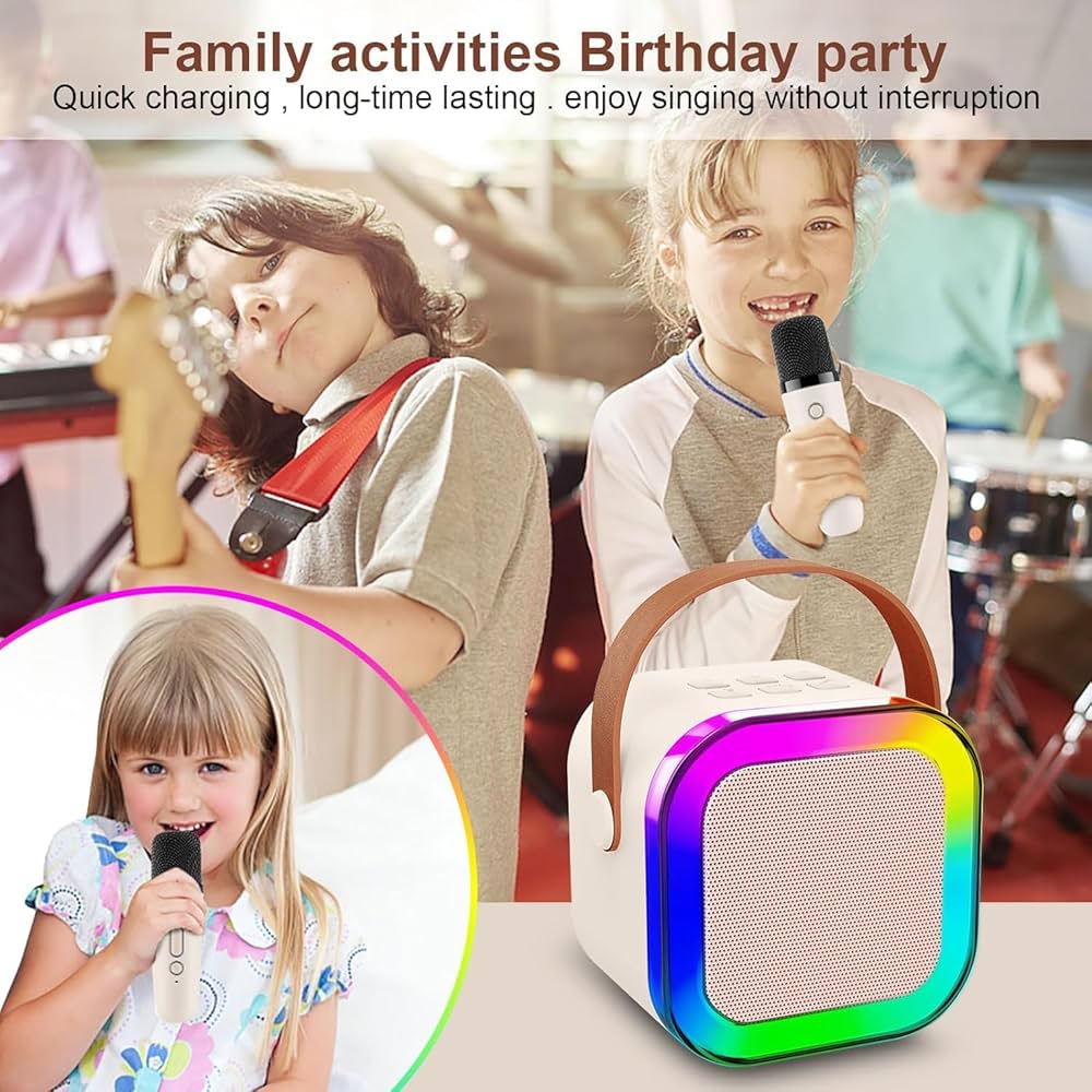 Kids Karaoke - Unique | LED Lights | Better Speaker