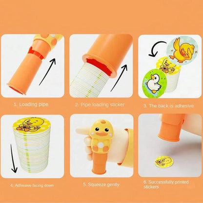 Magic Stamper- 100 Reusable Stickers