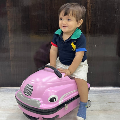 Ride On - Children's Trolley with Playful Car Designs
