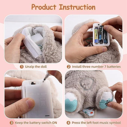 Breathing Bear - Electric Soft Toy