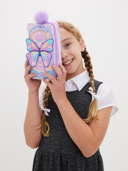 Smiggle - Limitless Pocket Character Pencil Case