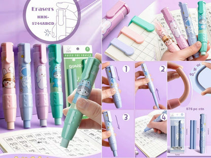 Kawaii-Sanrio - Push Pen Erasers