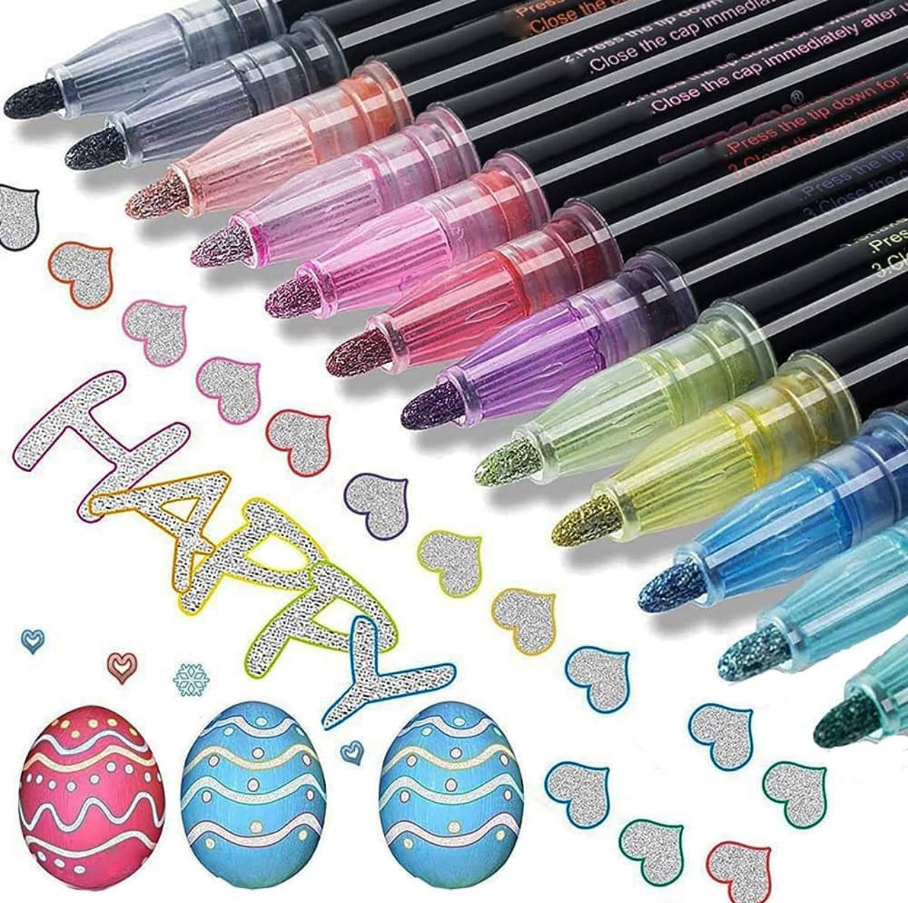 Outliner Marker Pens - 12pcs