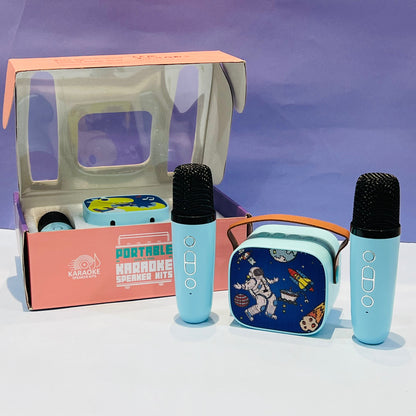 Double Trouble - Kids Karaoke Speaker with 2 Bluetooth Mic
