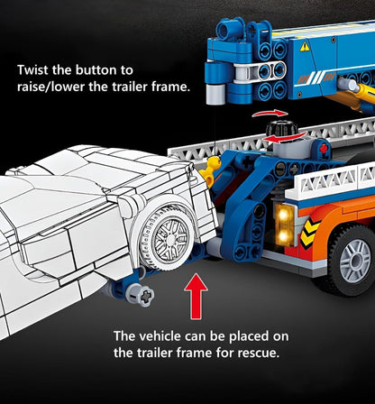 Tow Truck Building Block Set - 781pcs
