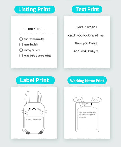 Instant Mini Printer - Fun, Learn and Make Memories 🖨️