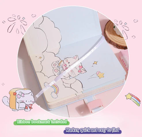 Cat Series - Premium Diary with Passcode