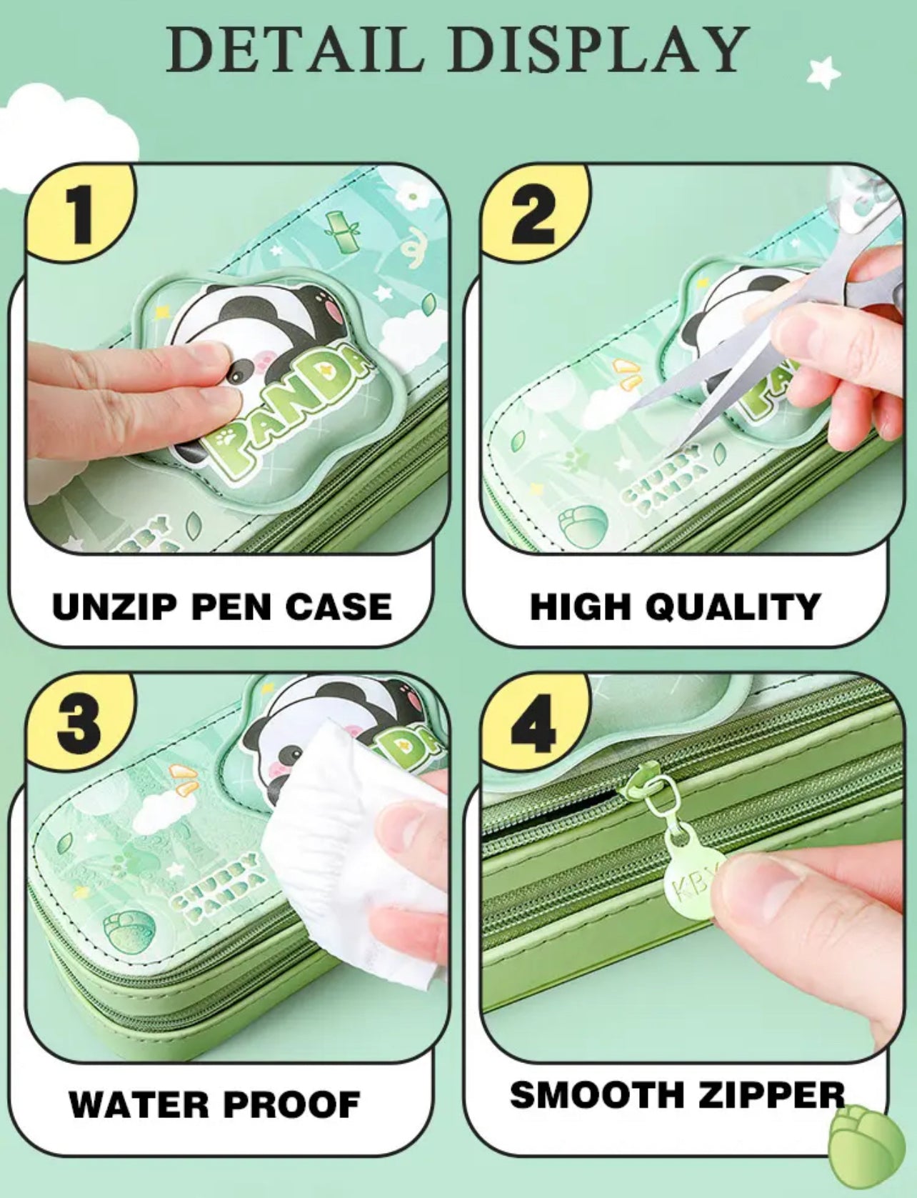 Korean Multifunction Pouch - Double Layered