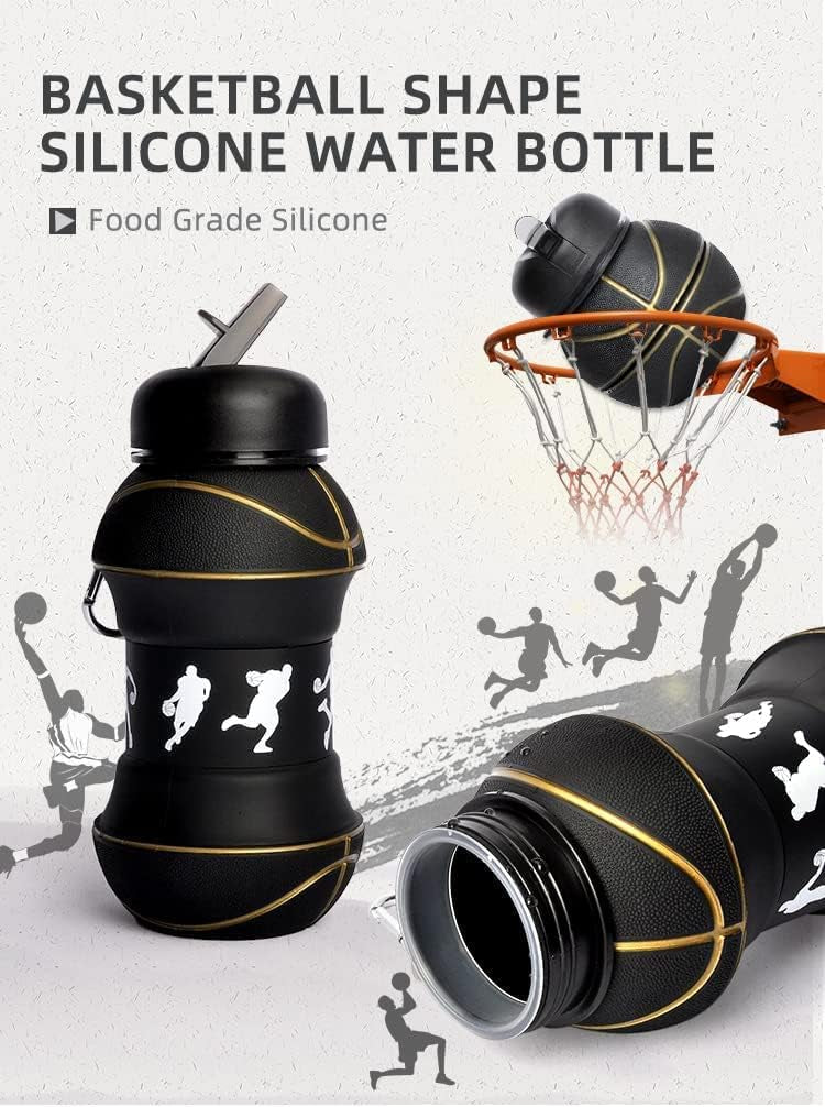 Sports Expandable Silicone Sippers - 550ml