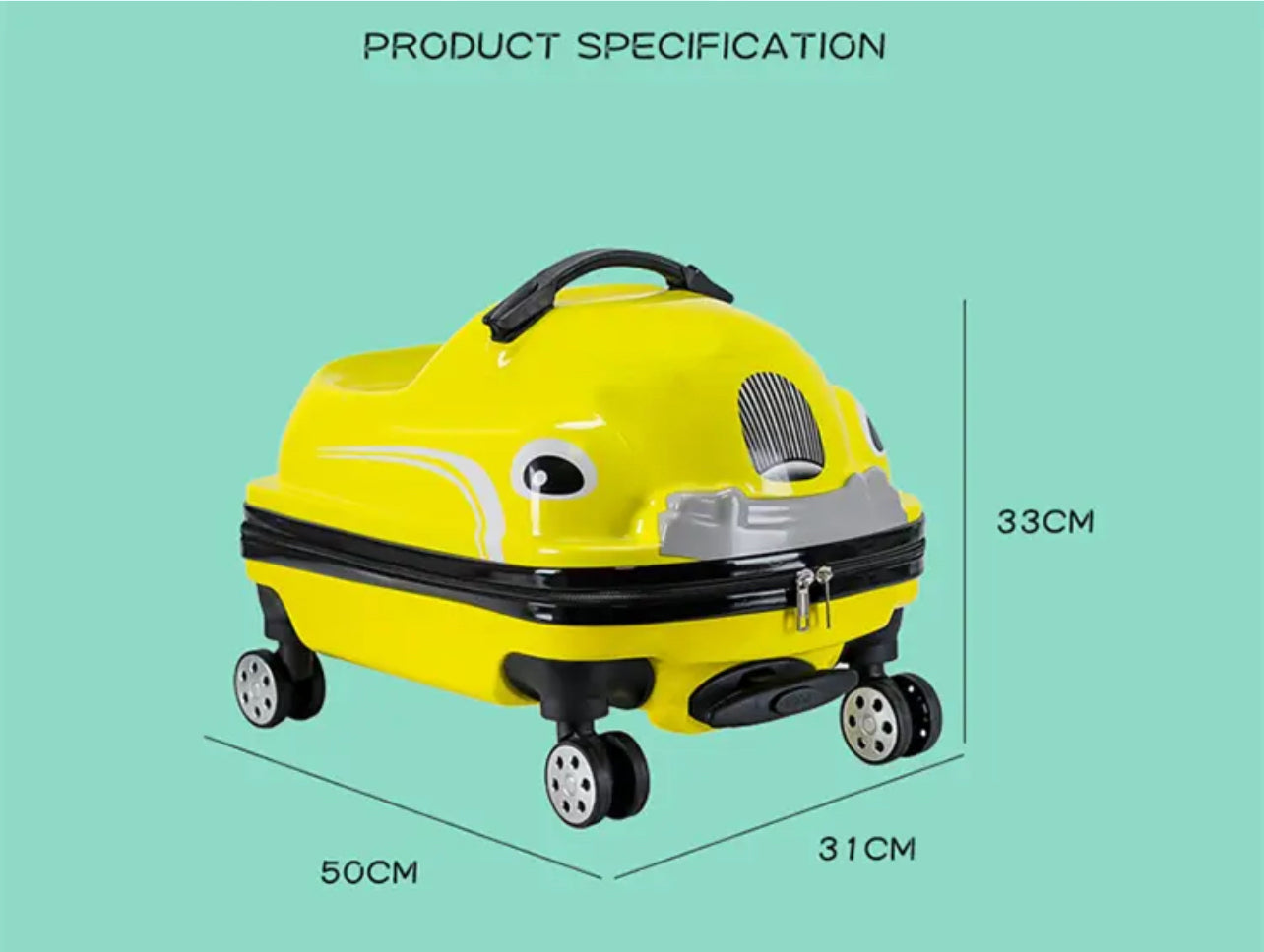 Ride On - Children's Trolley with Playful Car Designs
