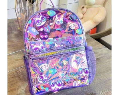 Sparkling Mini Holographic Backpack for Toddlers