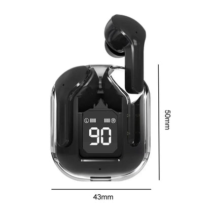 Wireless Bluetooth Earbuds: Transparency, LED Display, and Fast Charging