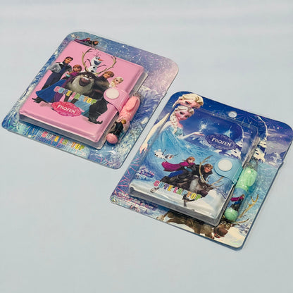 Cute Printed Mini Pocket Diary with Small Pen for Kids (Unicorn/Spider-Man)