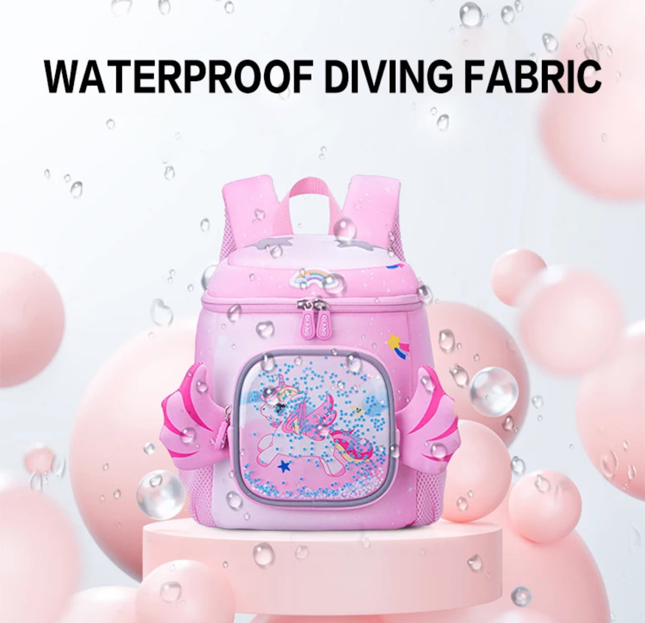 13” Unicorn Wings Luxury Backpack