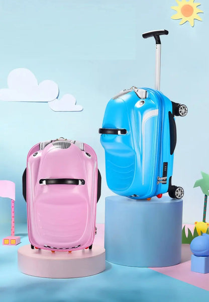Ride On - Children's Trolley with Playful Car Designs